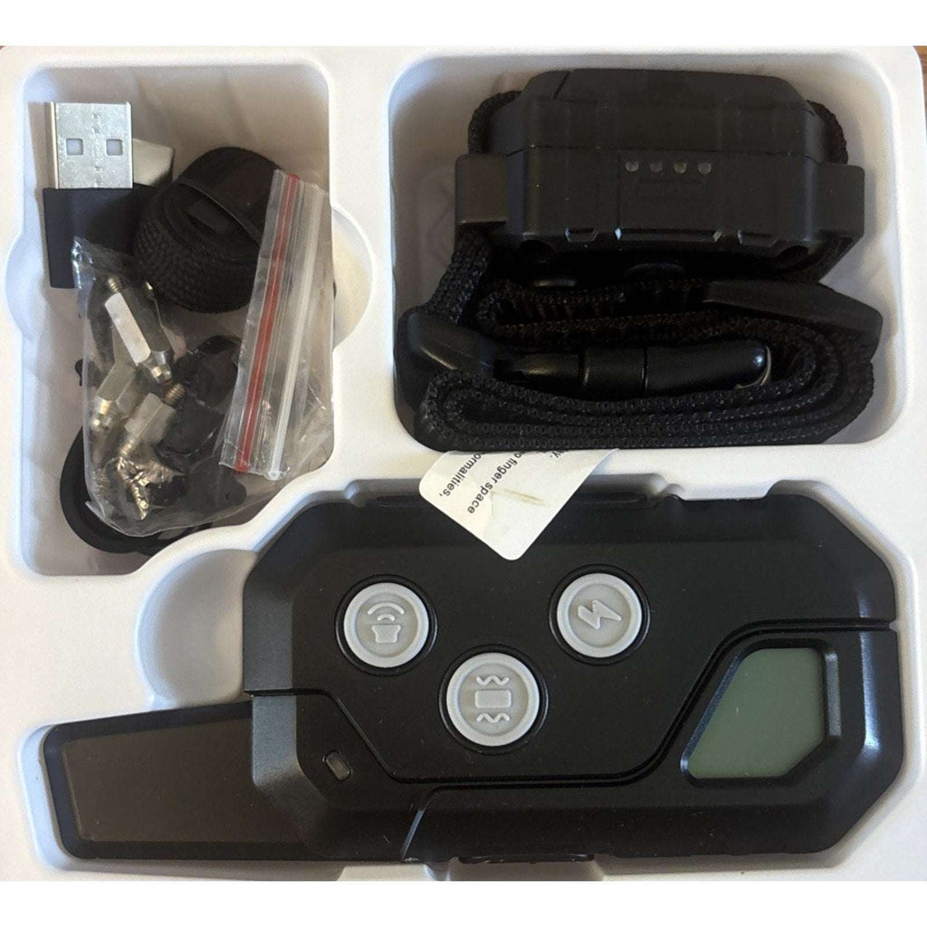 Dog Shock Training Collar, IP67 Waterproof w/ Remote, 3 Training Modes, Long Ran