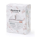 BEARPAW Serene Cooling Queen Sz Sheet Set Morris Dainty Floral Blush Pink/White