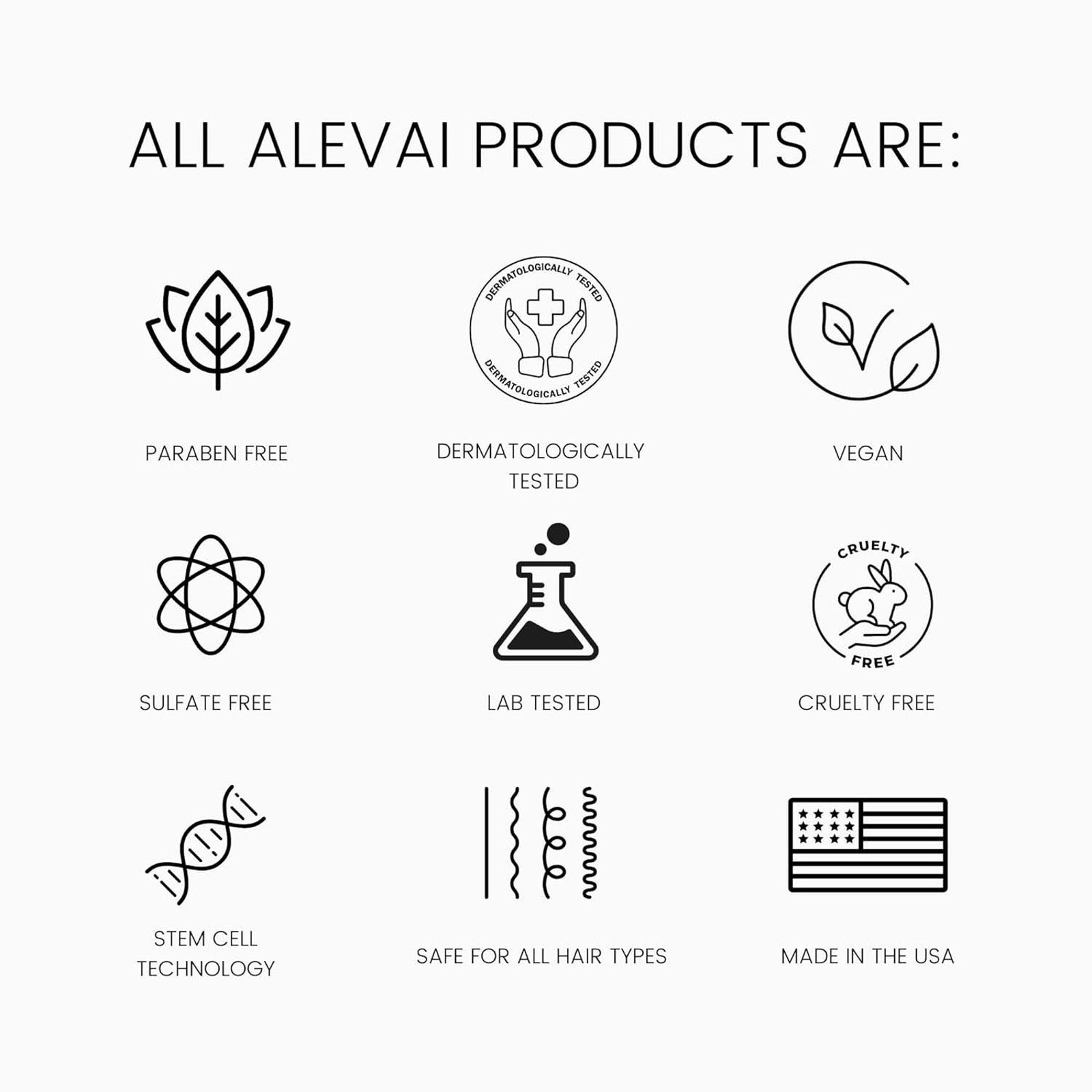 ALEVAI STEM+ SCALP SERUM Leave-In Hair Growth, Repair, Strengthen & Prevent Loss