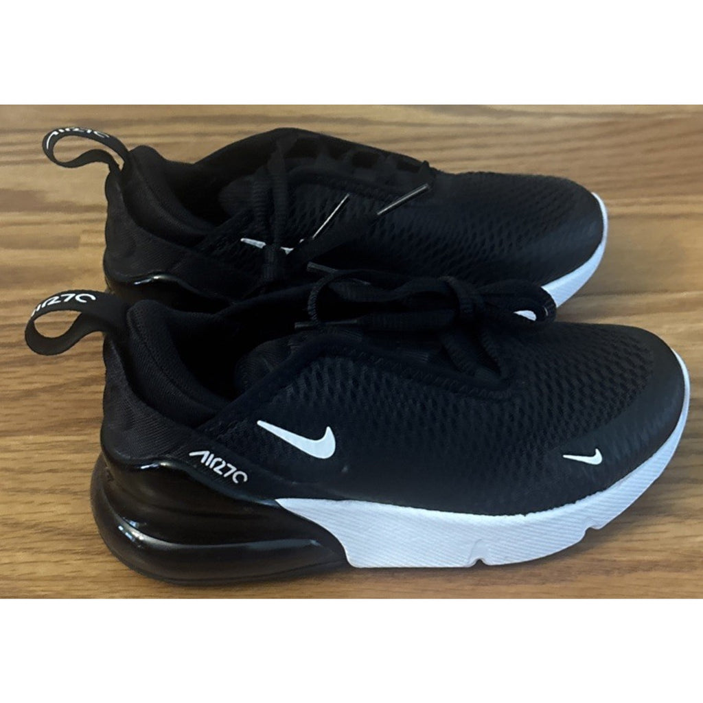 Kids Nike Air Max 270 (PS) Low Black White AO2372-001 Preschool Size 11c