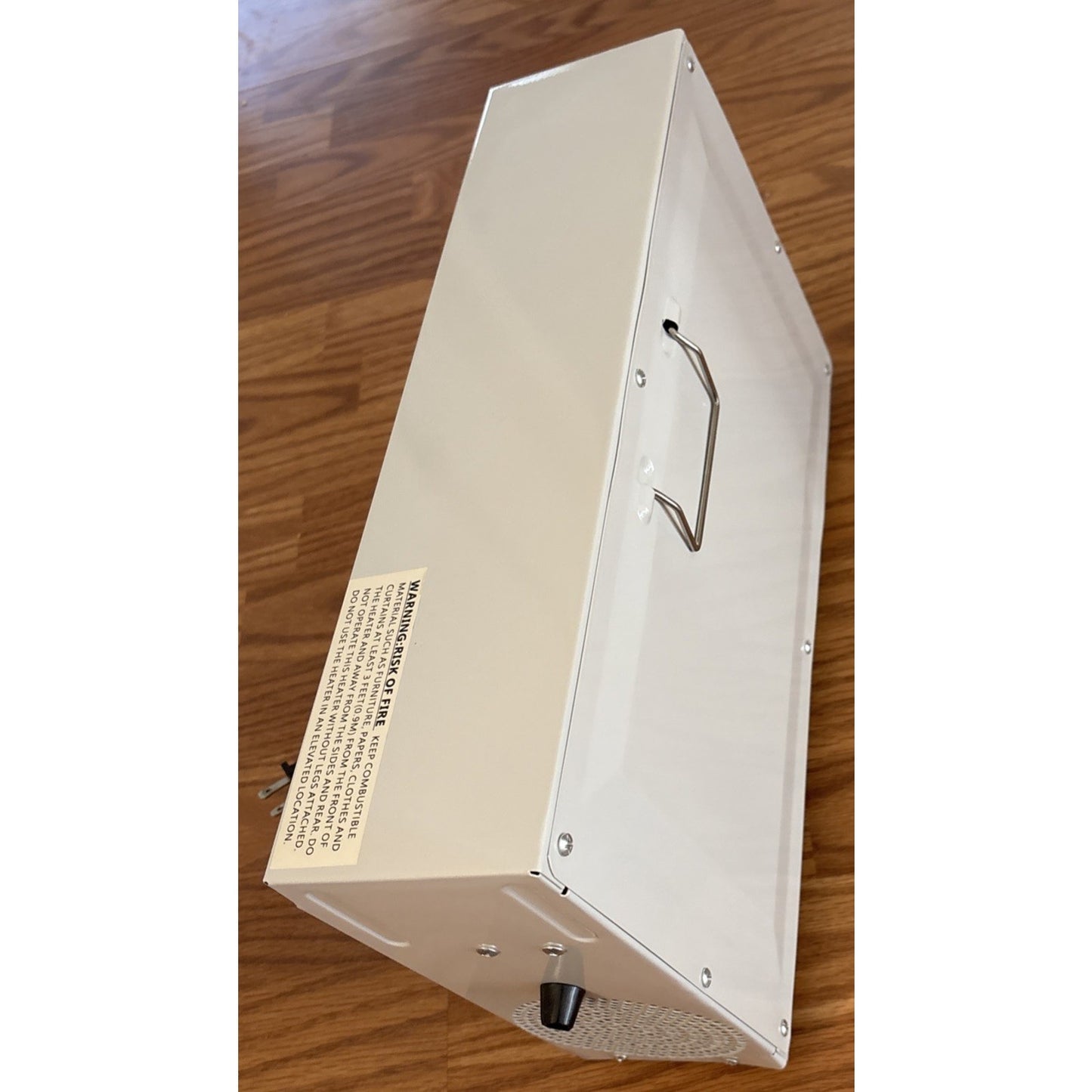 ETL Portable Fast Radiant Heater RH02 1500/1250W Tip-Over Cutoff Overheat Protec