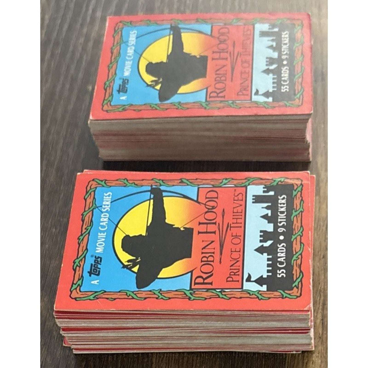 1991 Topps Robin Hood Prince of Thieves Trading Cards 1-55 2 Sets(1/Full & 1/-1)
