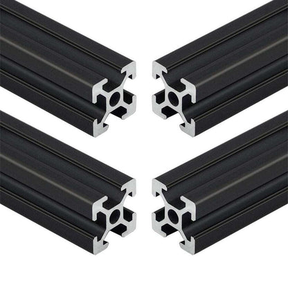 19pcs 2020 Aluminum Extrusion V Slot Profile EU Standard 200mm for CNC DIY Frame