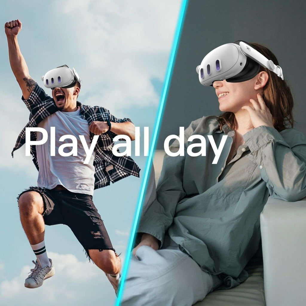 Oculus Meta Quest 3 VR Head Strap Adjustable Upgraded Elite Pressure Free Comfy
