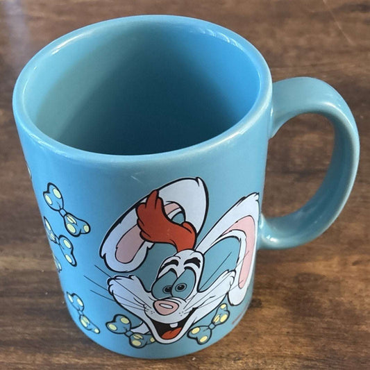 Vintage RARE ROGER RABBIT COFFEE CUP MUG 1987 DISNEY - Amblin