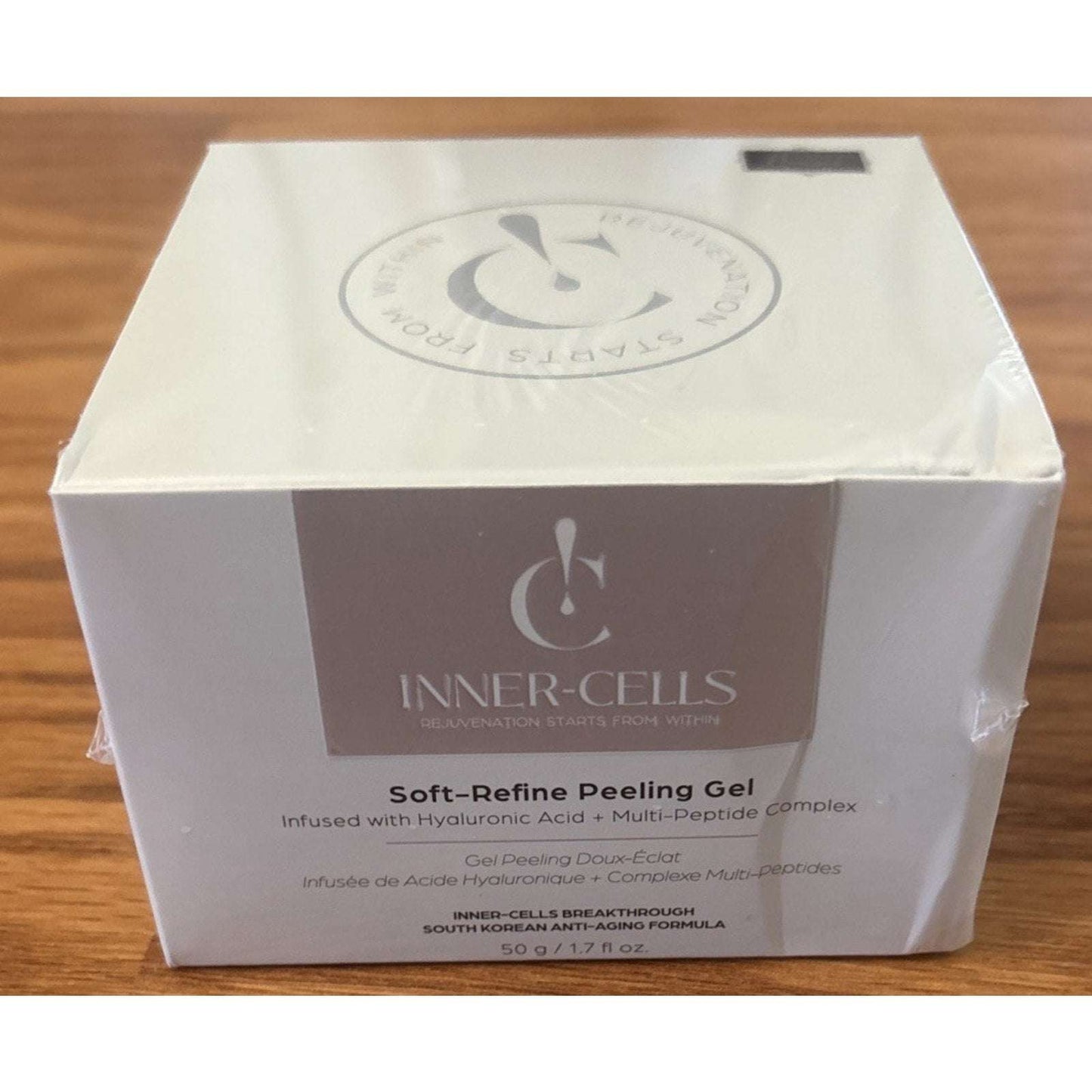 Inner-Cells 2PC Hyaluronic + Multi-Peptide Complex Skin Toner & Refining Peel