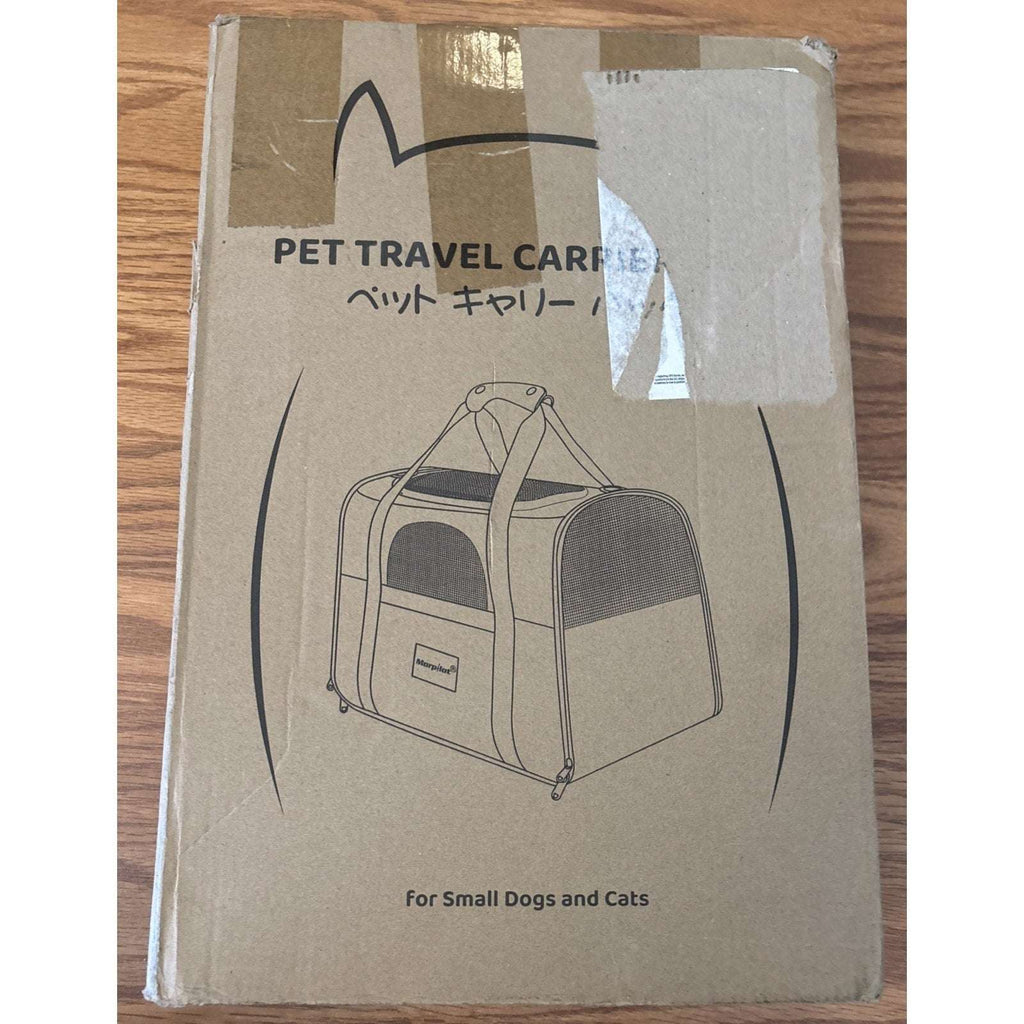 Morpilot Pet Carrier, Portable Travel Bag for Cats/Small Dogs Airline Approved