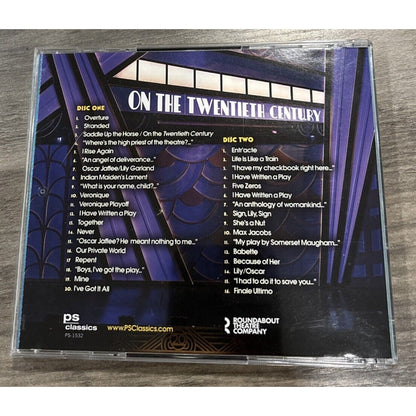 On the Twentieth Century New Broadway Cast Recording Deluxe 2-Disc Set