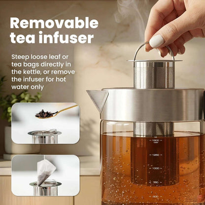 VIANTE Digital Electric Tea Kettle Infuser Temperature Control Keep Warm KET-100