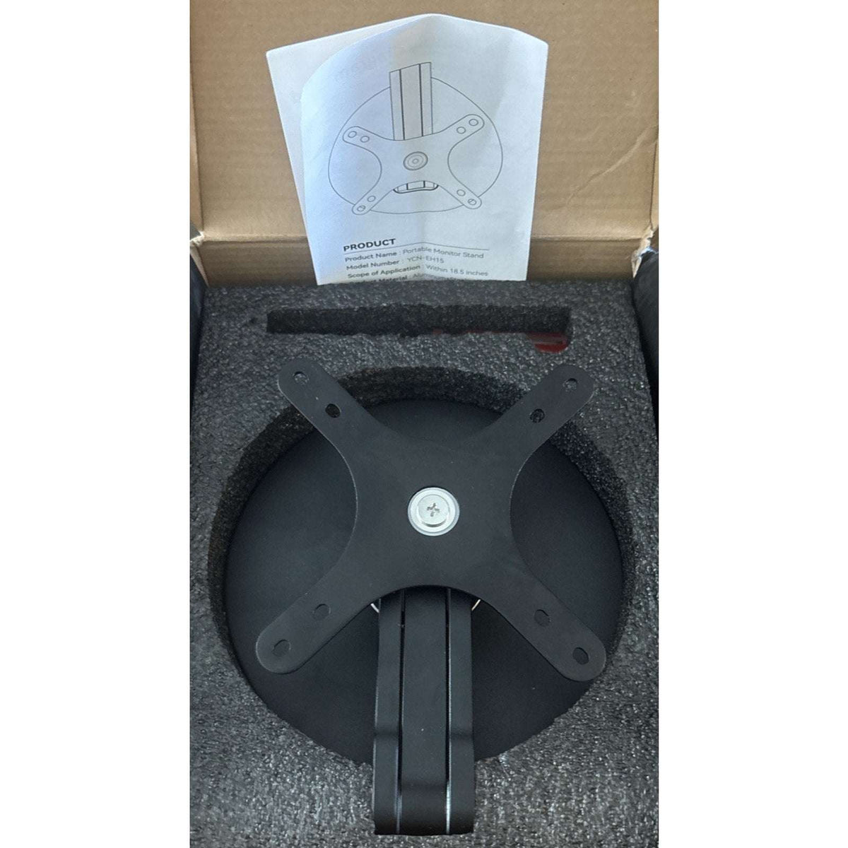Echo Show 15 (Gen 1, Gen 2) Tilt, Swivel & 360° Rotating Stand 13-18.5" Vesa