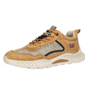 Caterpillar CAT Suede & Mesh Non-Slip Lace-Up Low Cut Sneakers Men's Sz 10 Wide