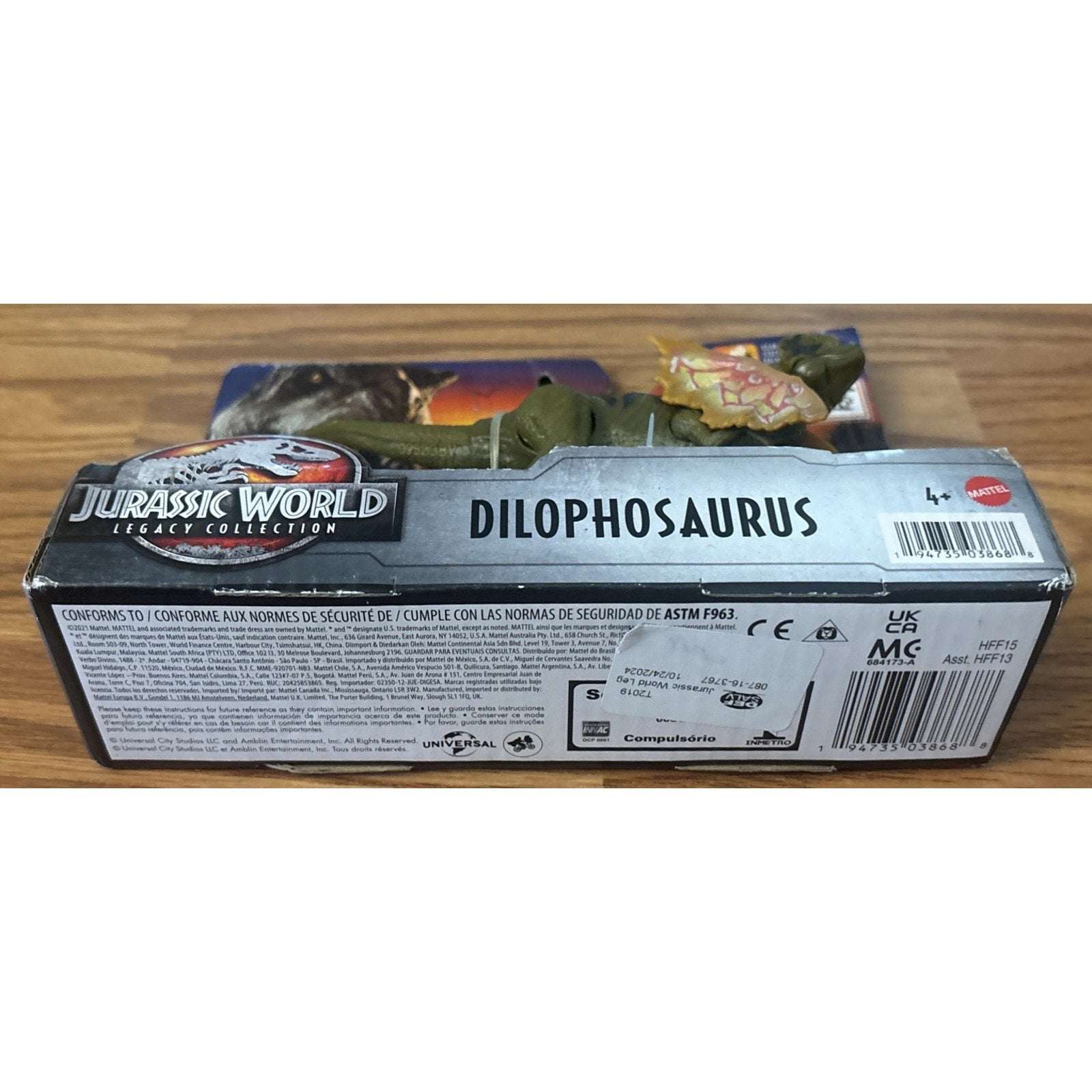 Mattel Jurassic World Legacy Collection DILOPHOSAURUS Dinosaur Action Figure New