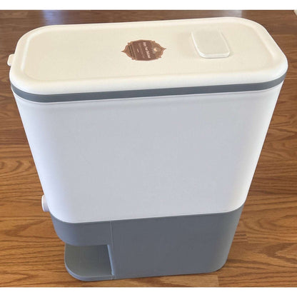 25lbs Rice Dispenser w/ Measuring Cup & Built-in Fresh Box Moisture/Insect Free