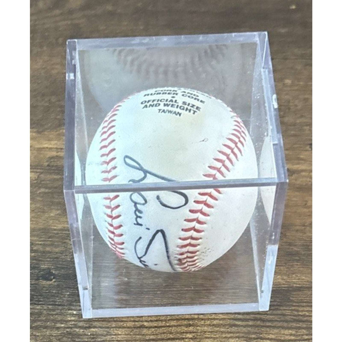 Luis Tiant Signed Autographed Franklin Don Mattingly Signature Coll. Baseball