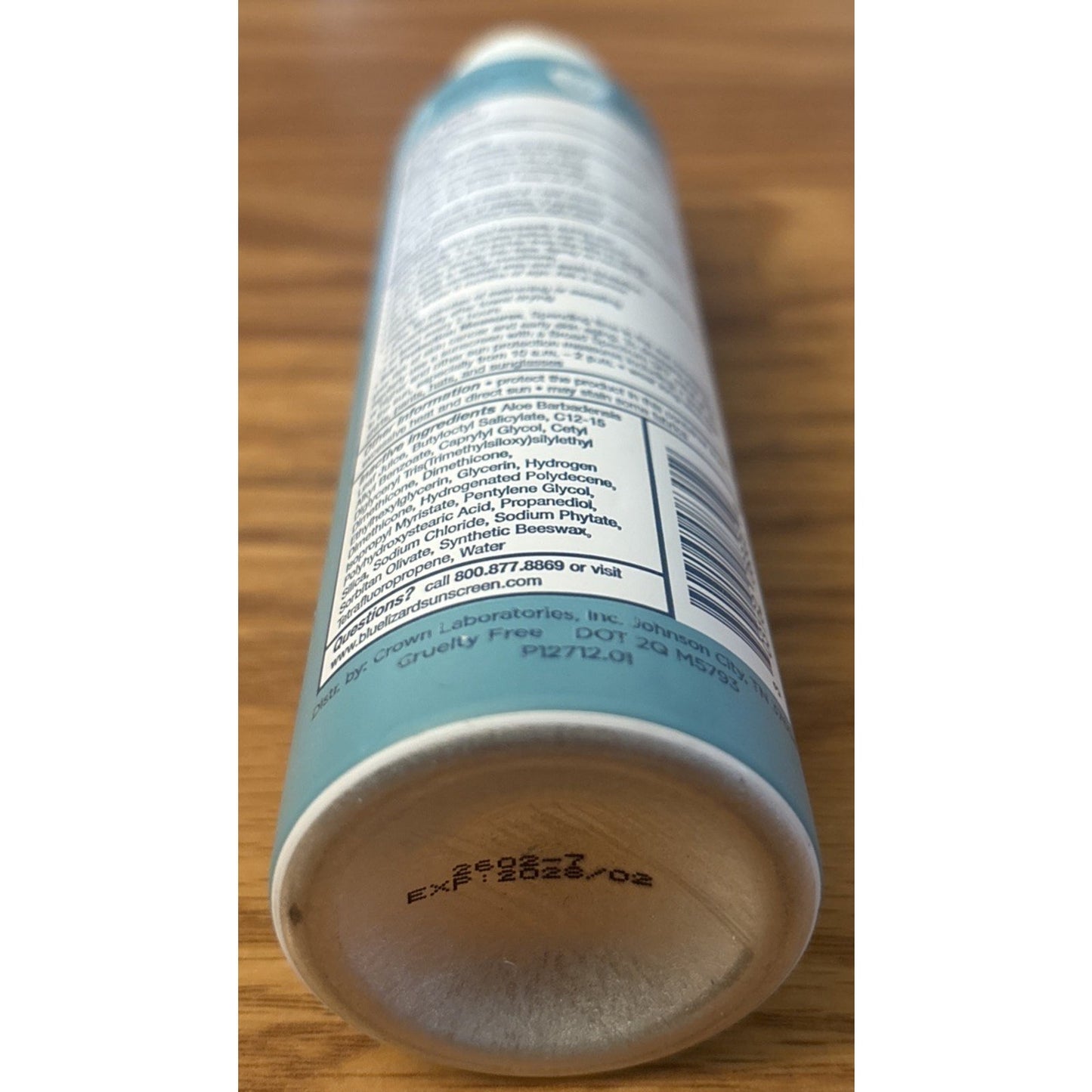 Blue Lizard SPF 50 Sensitive Mineral Sunscreen Spray w/ Aloe 5oz Exp 02/2028