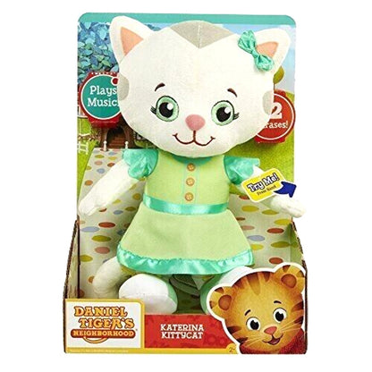 Daniel Tiger's Neighborhood Friend Katerina Kittycat Plush Talks & Sings NEW