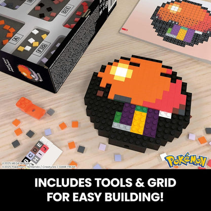 MEGA BLOKS Pokemon POKE BALL Pixel Art 384PC Building Toy Set JGG71 Retired 2025