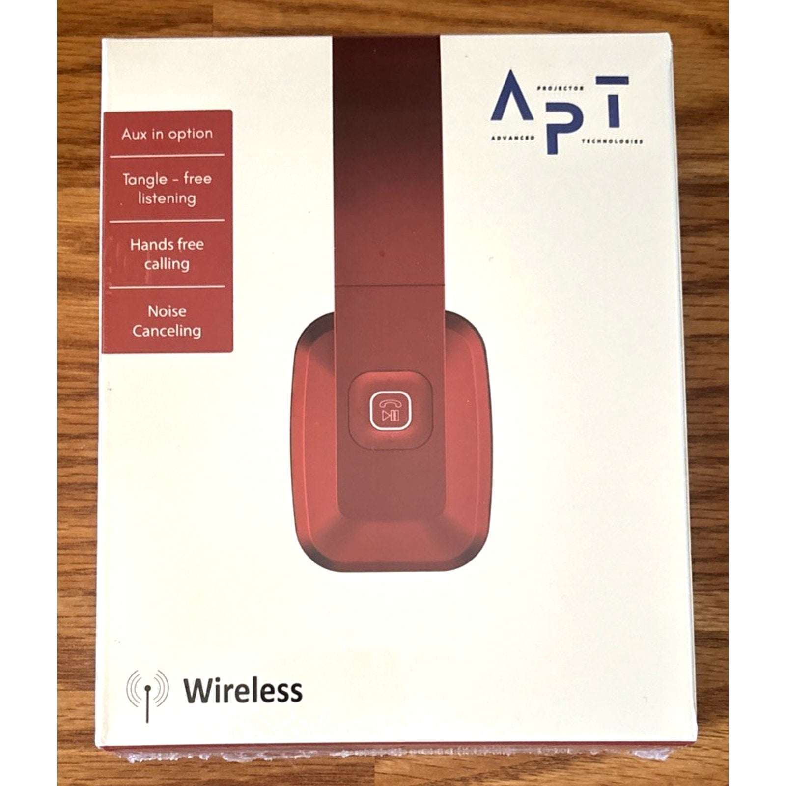$499 APT Advanced Projector Technologies Bluetooth Noise Canceling Headset w Mic