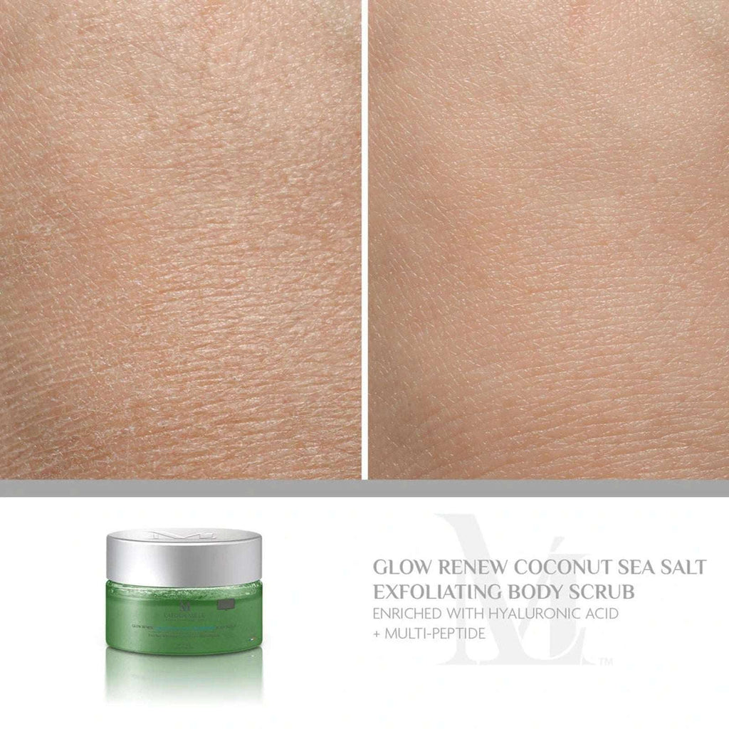 Latoua Mille Glow Renew Coconut Sea Salt Body Scrub Hyaluronic + Multi Peptide