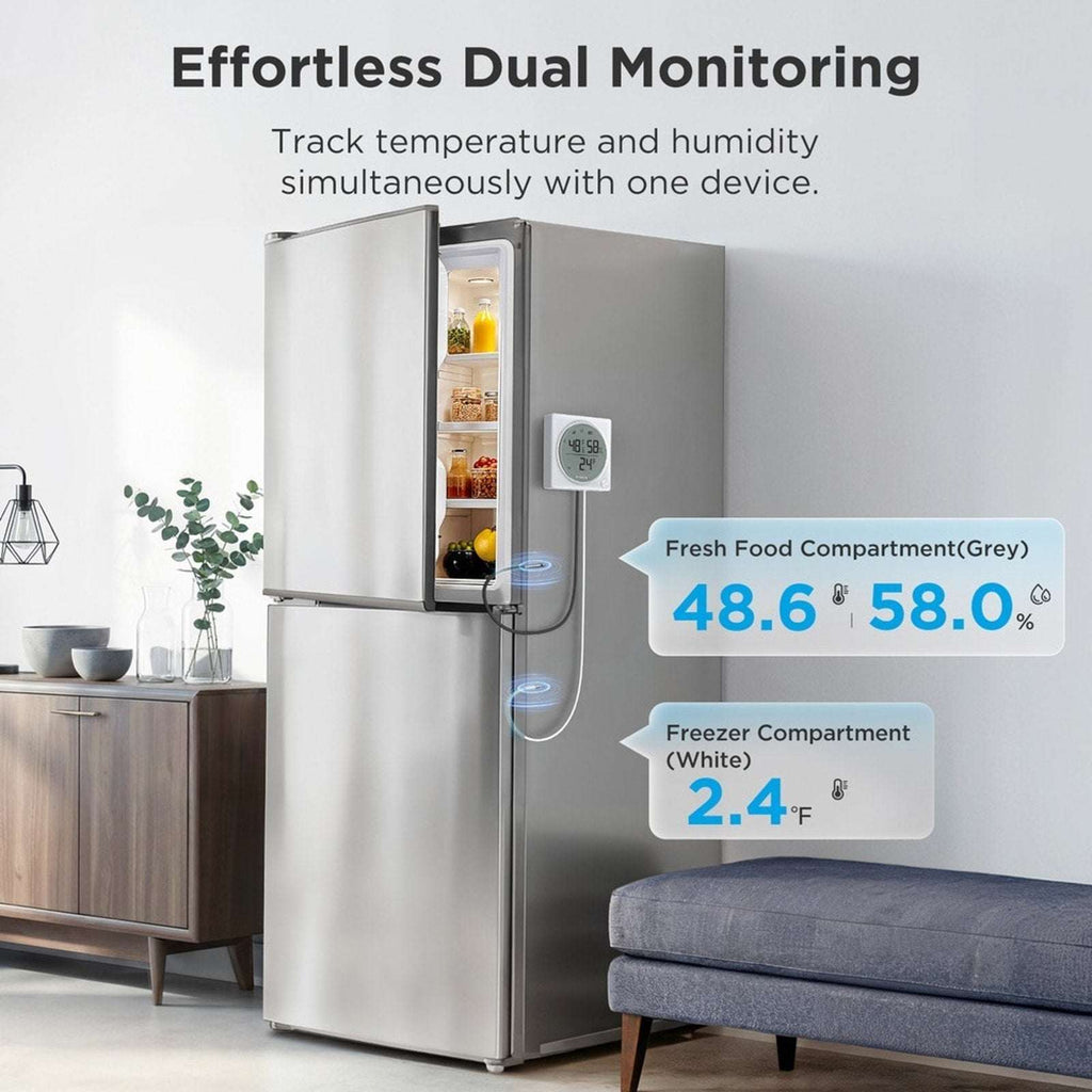 GoveeLife Smart Thermometer Fridge Freezer R1 Pro w/ Smart Gateway H5112 & H5044
