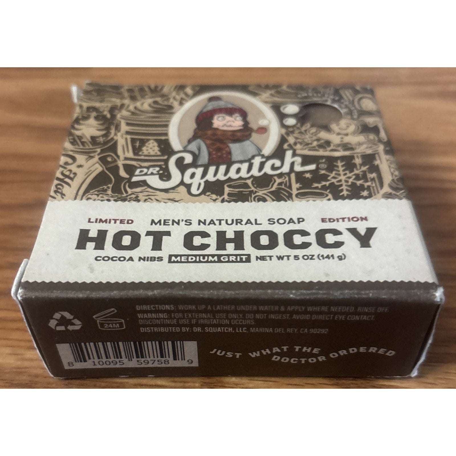 Dr. Squatch Skellington’s Suds & Hot Choccy Limited Edition Men’s Natural Soap