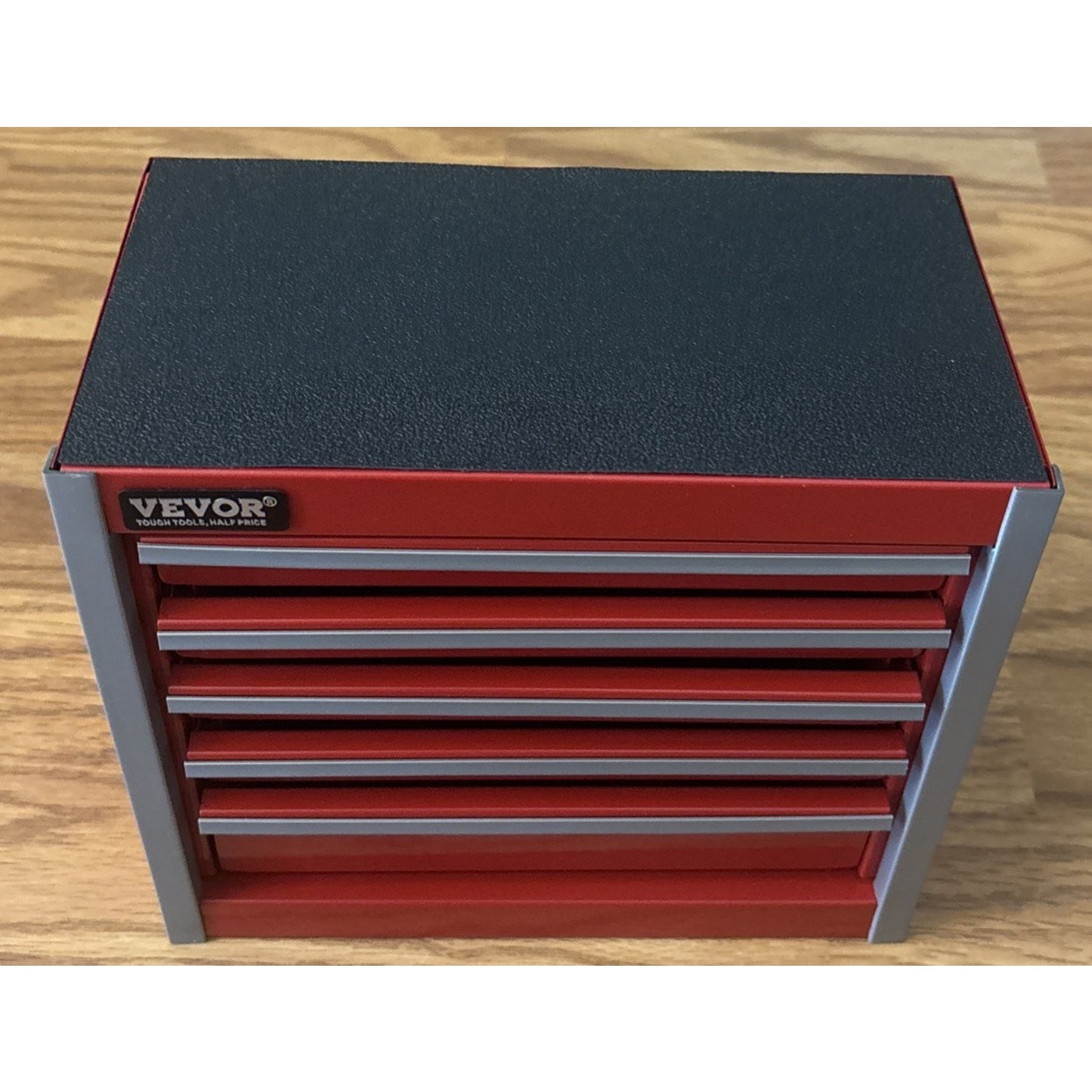 VEVOR Portable Metal Steel Tool Box 8.6" 5 Drawers Organizer for Garage Workshop