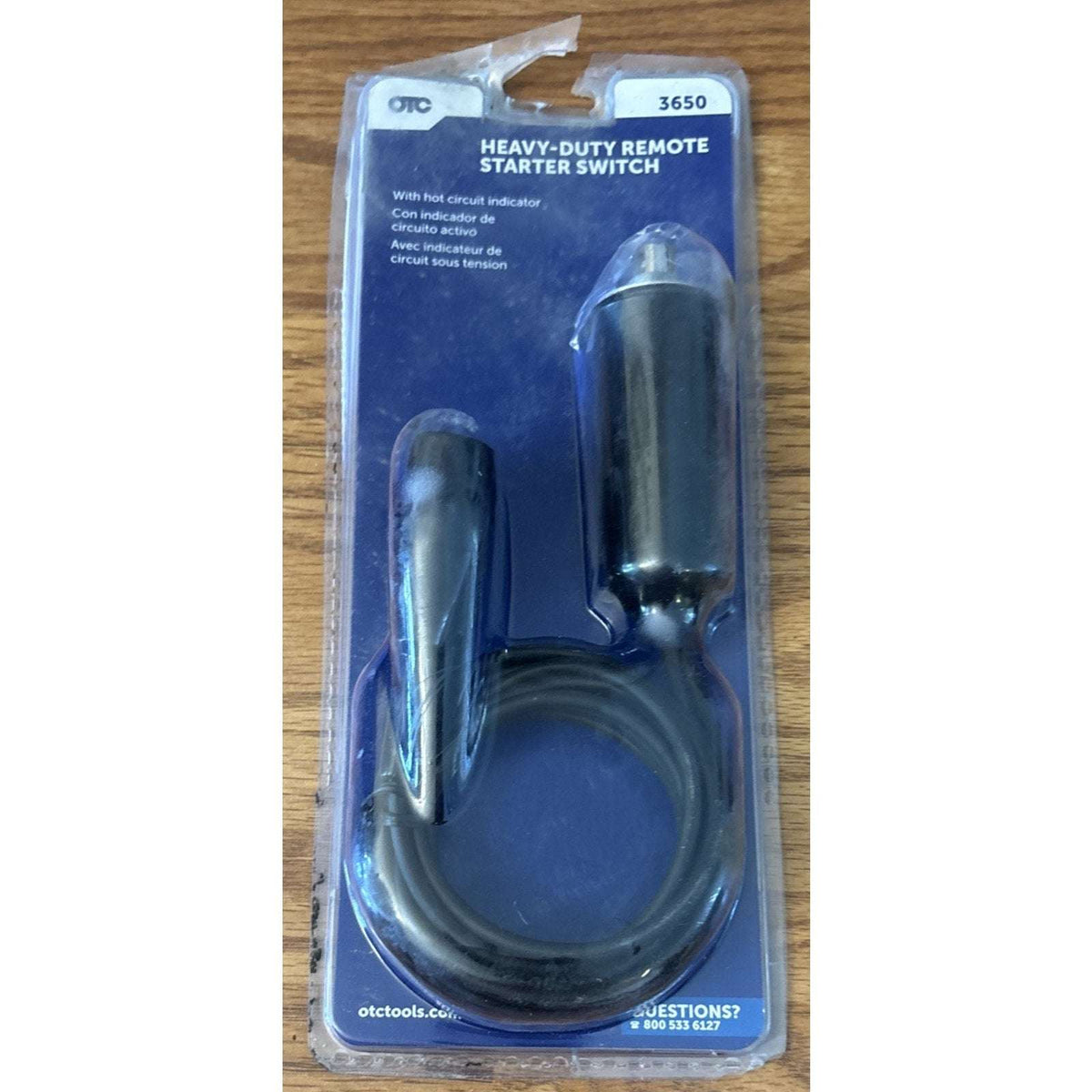 OTC Tools 3650 Heavy Duty, Remote Starter Switch with Hot Circuit Indicator