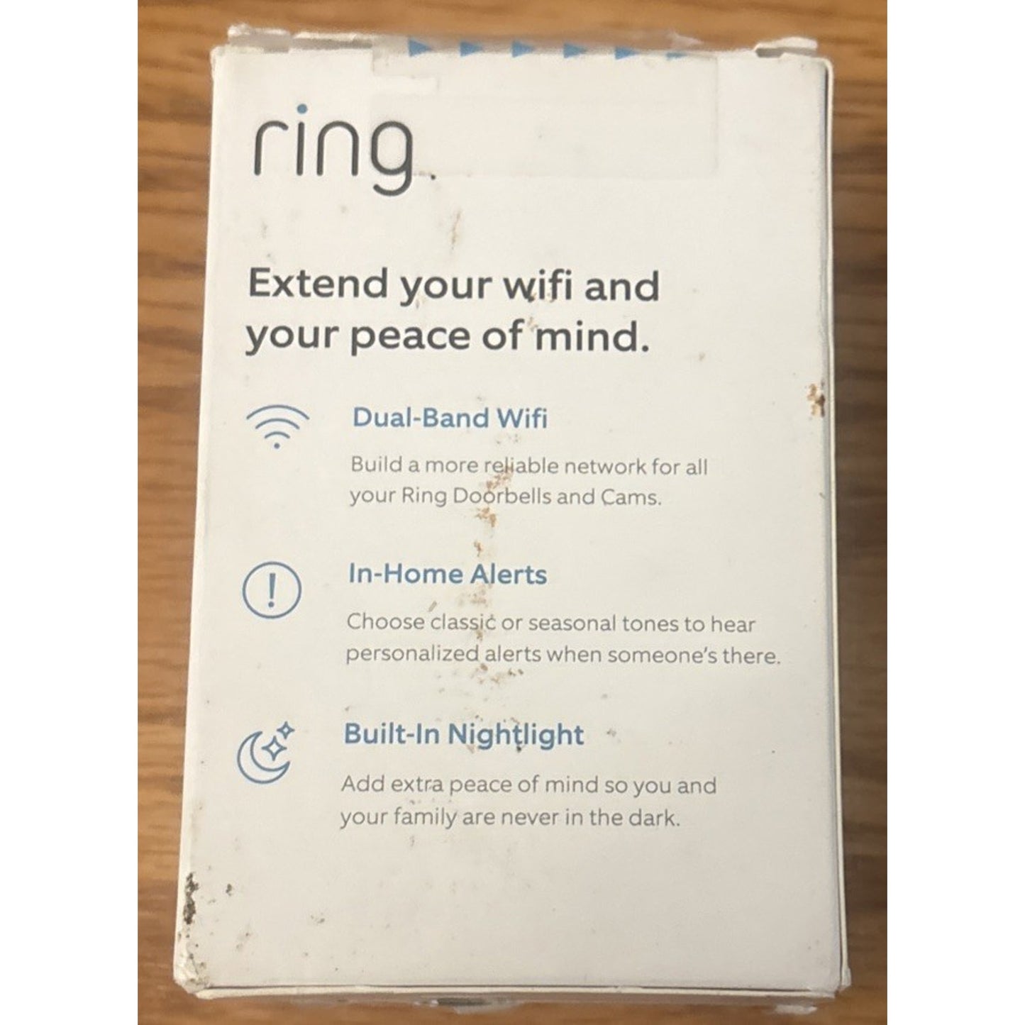 Ring Chime Pro WiFi Extender & Doorbell Chime w/ Built-in Nightlight Plug-In NEW