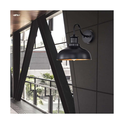 Diyel Outdoor DUSK TO DAWN Gooseneck Barn Light Wall Sconce Farmhouse Rustic