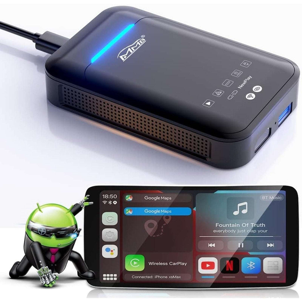 MMB PLUS 3rd Multimedia Wireless CarPlay Android 11 AI Video Box 4+64GB HDMI Out