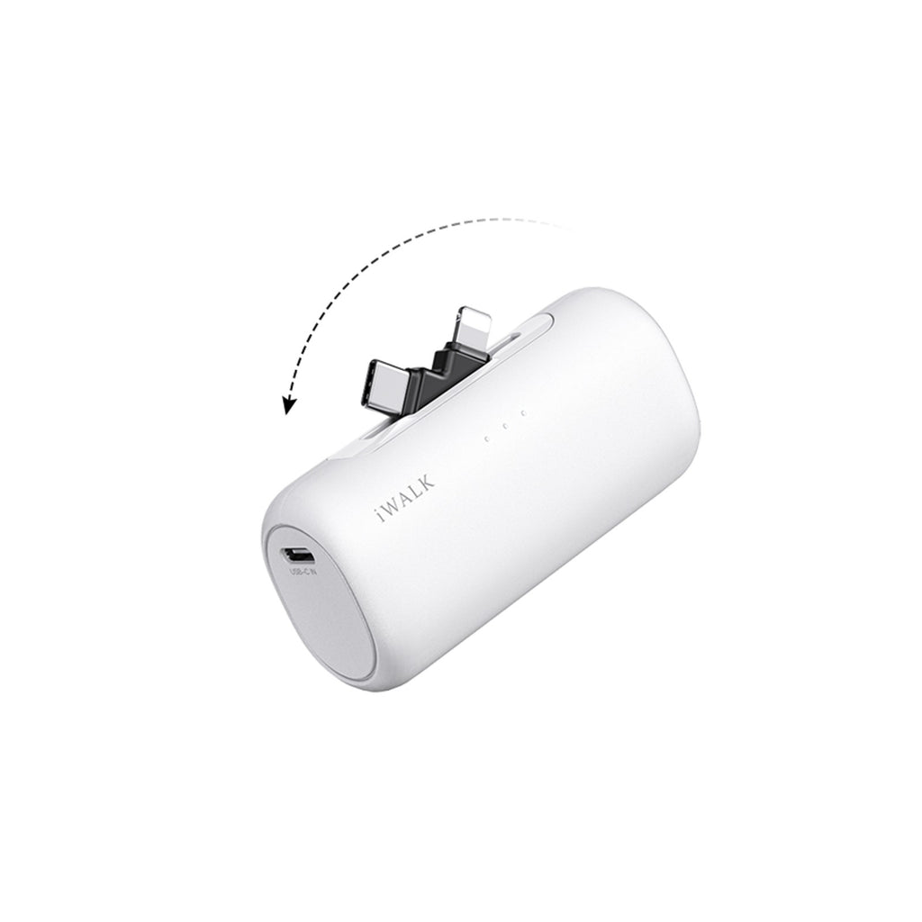 iWalk LinkPod 5000mAh Power Bank for iPhone16/15/14/13/12/11 Ser. Samsung S25/24