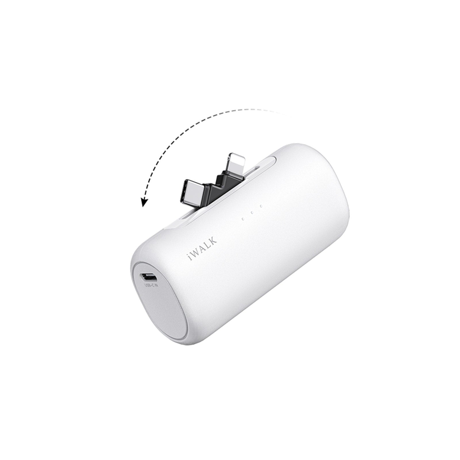 iWalk LinkPod 5000mAh Power Bank for iPhone16/15/14/13/12/11 Ser. Samsung S25/24