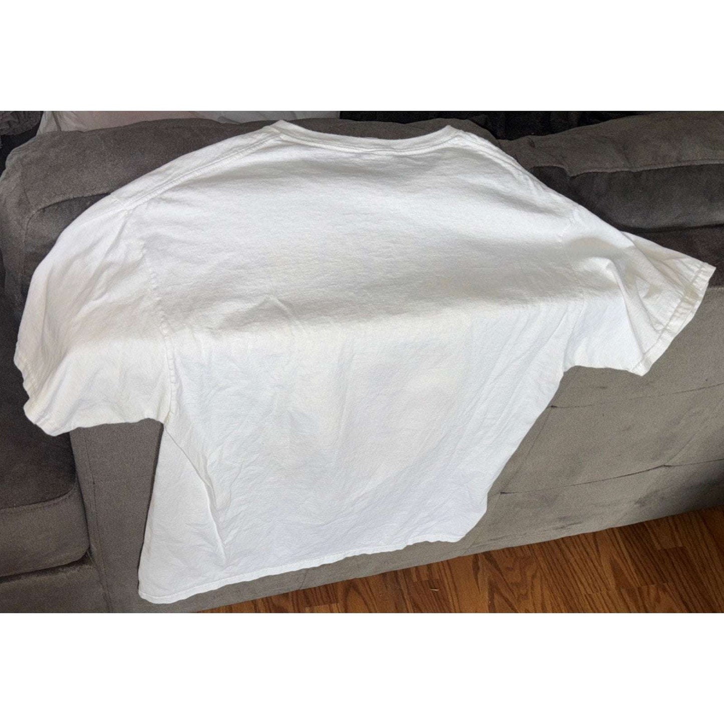 Simpsons - BARTMAN And RADIOACTIVE MAN • White Graphic T-Shirt Bart & Homer • L