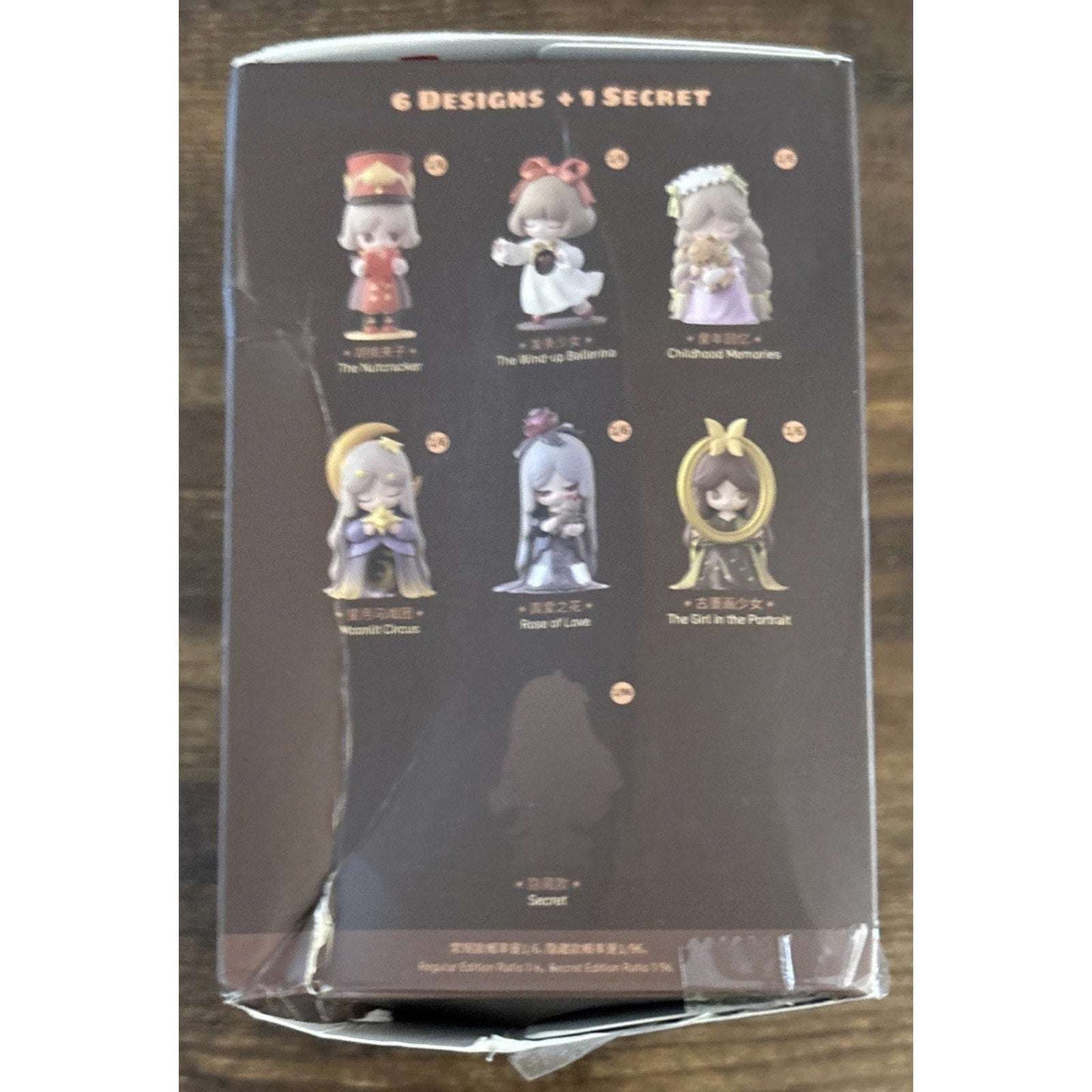 52TOYS LAPLLY VINTAGE MEMORY SERIES BLIND BOX Sealed FIGURE Card is Rose of Love