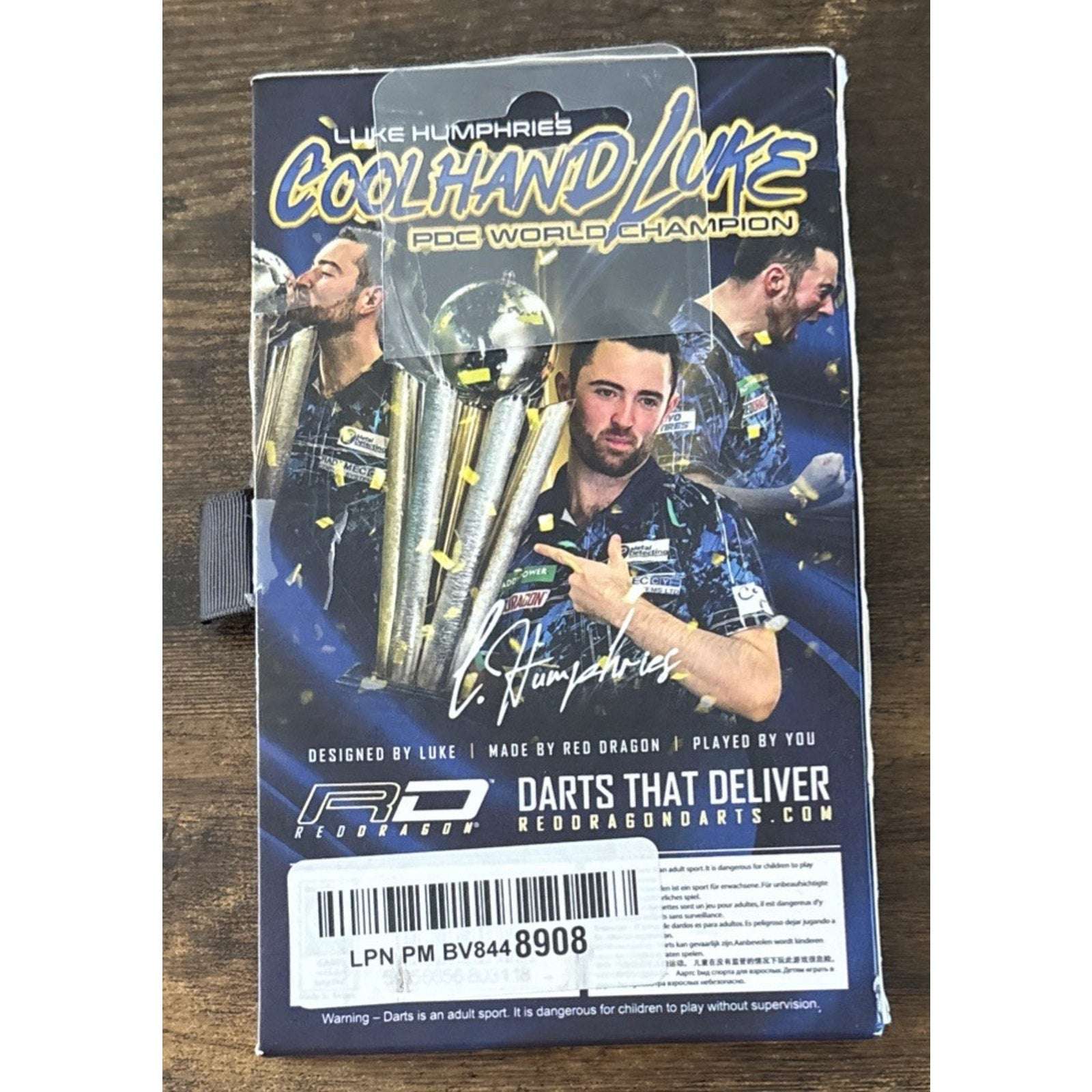 Red Dragon LUKE HUMPHRIES TX4 AVENGER 90% Tungsten Alloy Darts - 22 Grams READ!