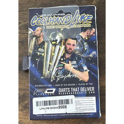 Red Dragon LUKE HUMPHRIES TX4 AVENGER 90% Tungsten Alloy Darts - 22 Grams READ!