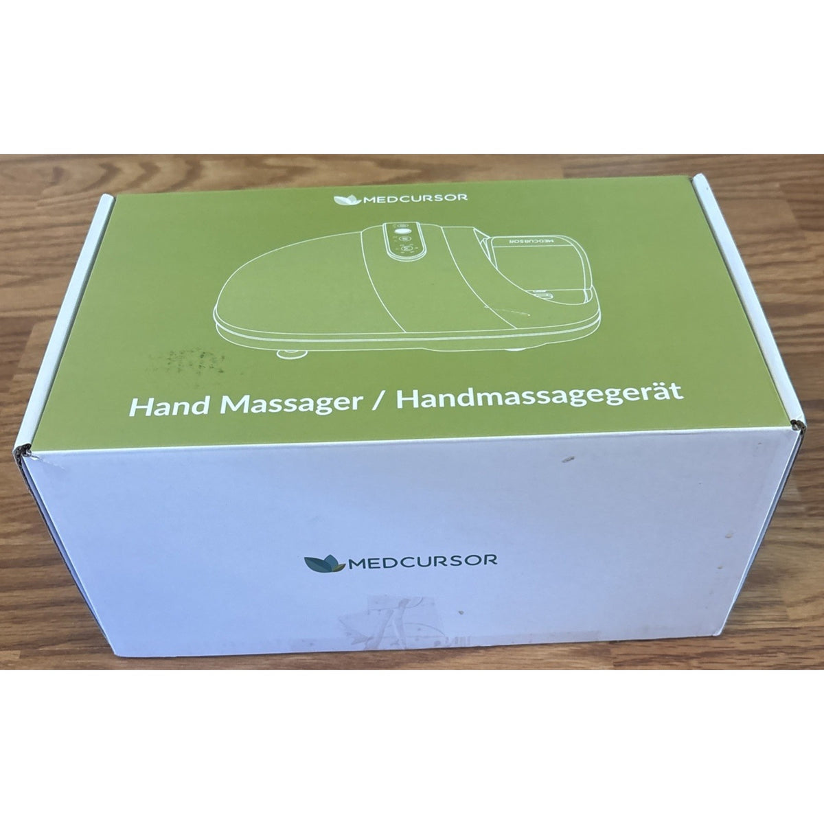 Medcursor Wireless Portable Hand Massager w/ Heat & Compression Rechargeable NEW