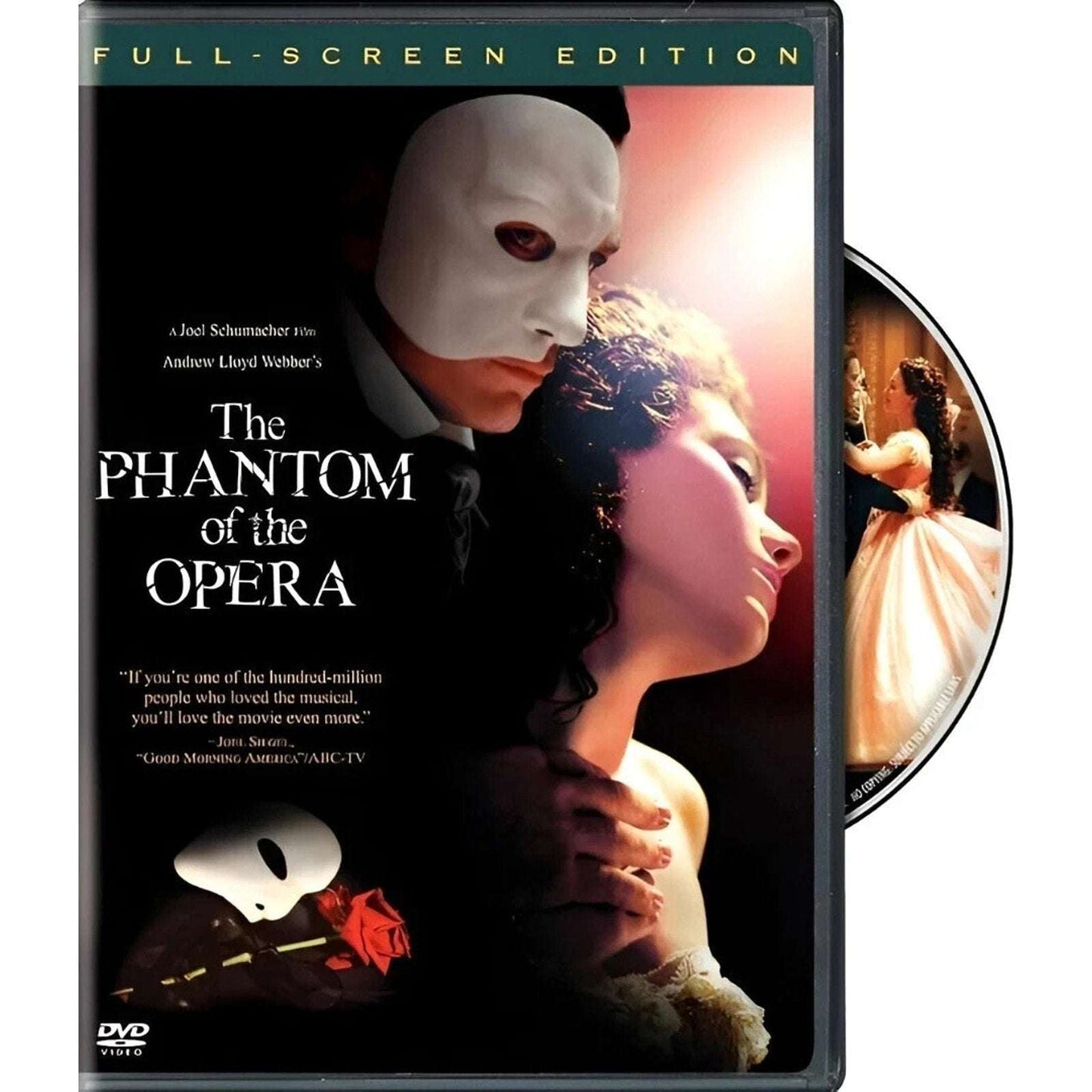 The Phantom of the Opera (2004, DVD) Full-Screen Edition Gerard Butler, SEALED