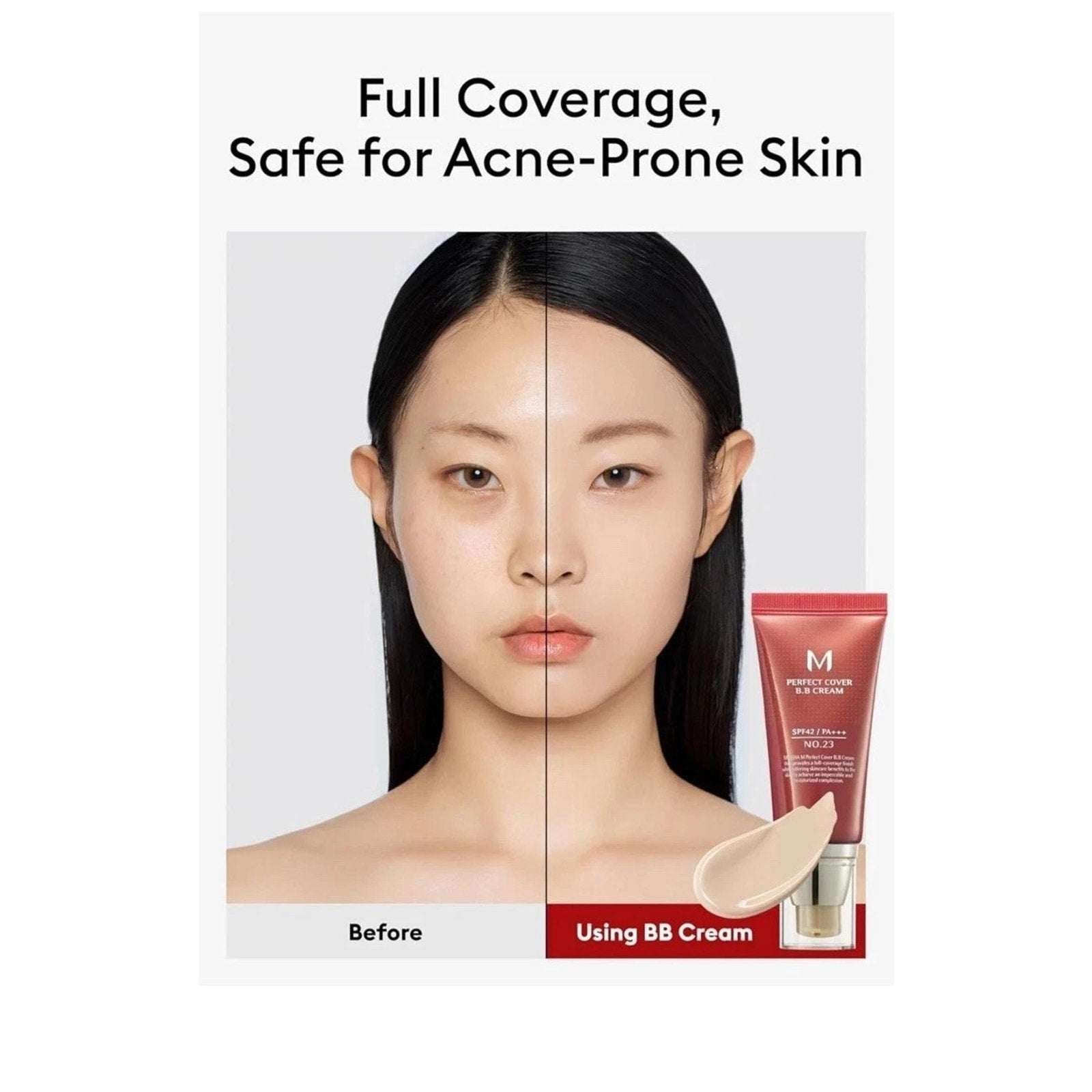 Missha M Perfect Cover BB Cream SPF42 PA+++ 50ml No. 23 Natural Beige