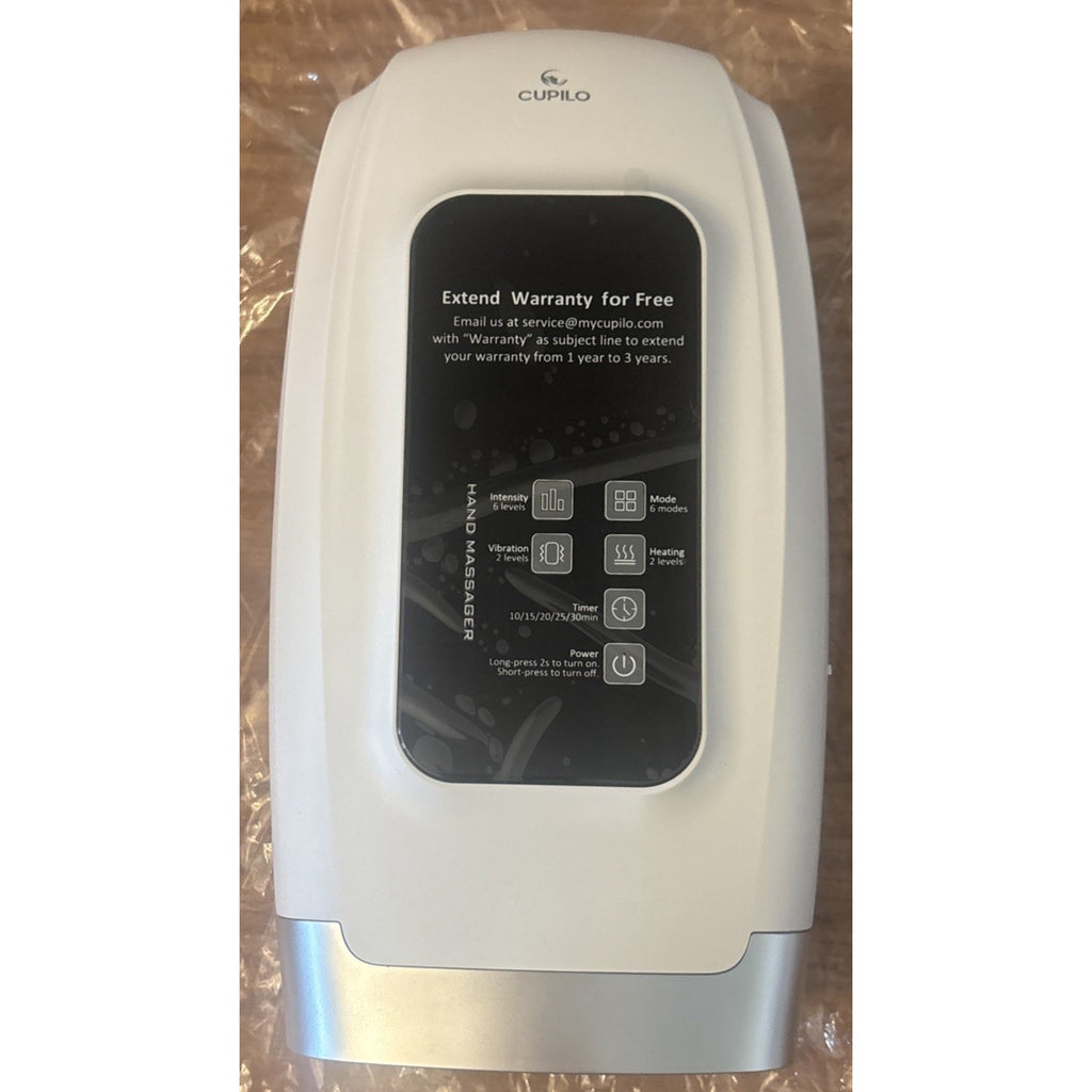 Hand Massager w/ Heat & Compression 6 Level Compression 6 Mode w/ Pressure Point