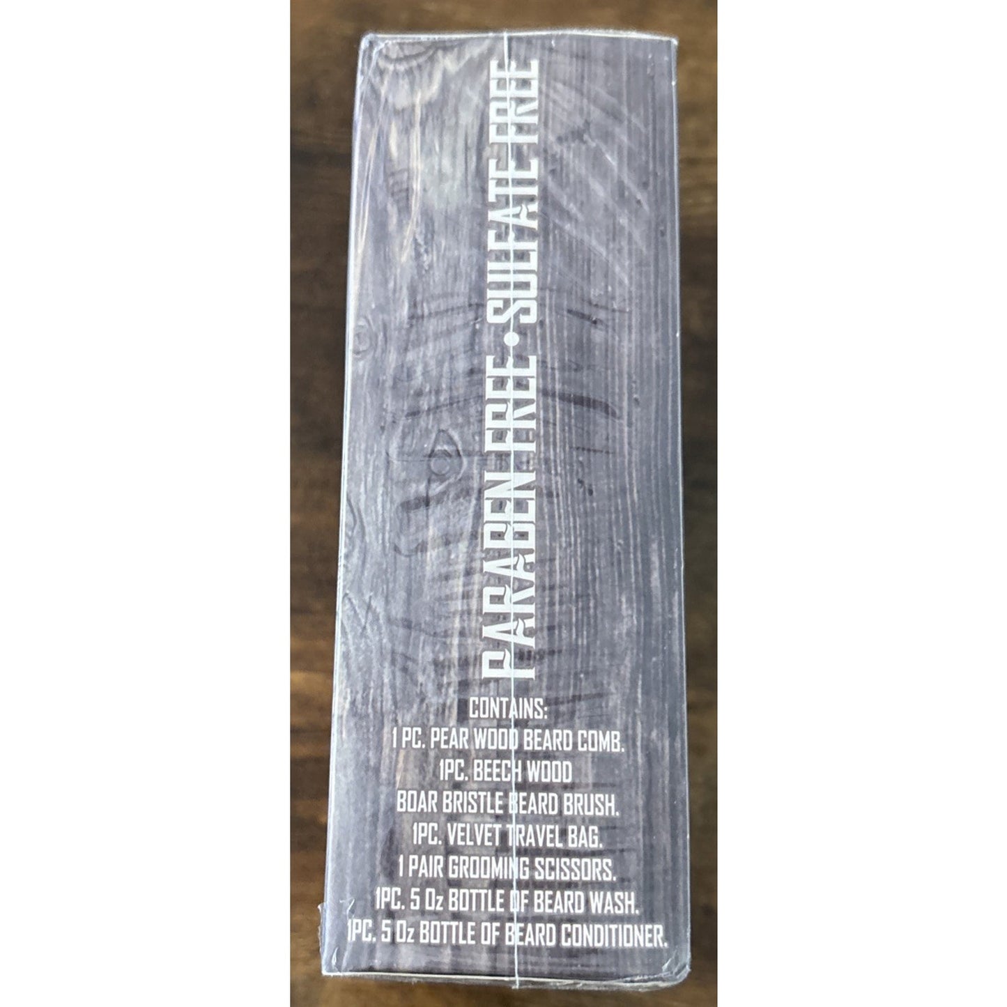 Viking Revolution Brush, Comb w/ Beard Wash & Conditioner Set Argan & Jojoba Oil