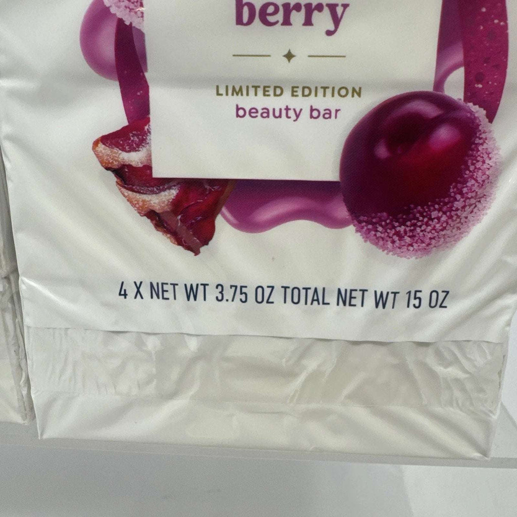 8 Bars Dove Frosted Plum Berry Limited Edition Holiday Treats Bar Soap 3.75oz