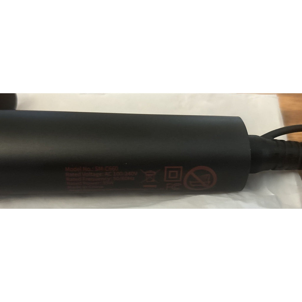 Mini Travel Curling Iron 1" 100~240V Dual Voltage, 30S Heat-Up, 3 Temp Settings