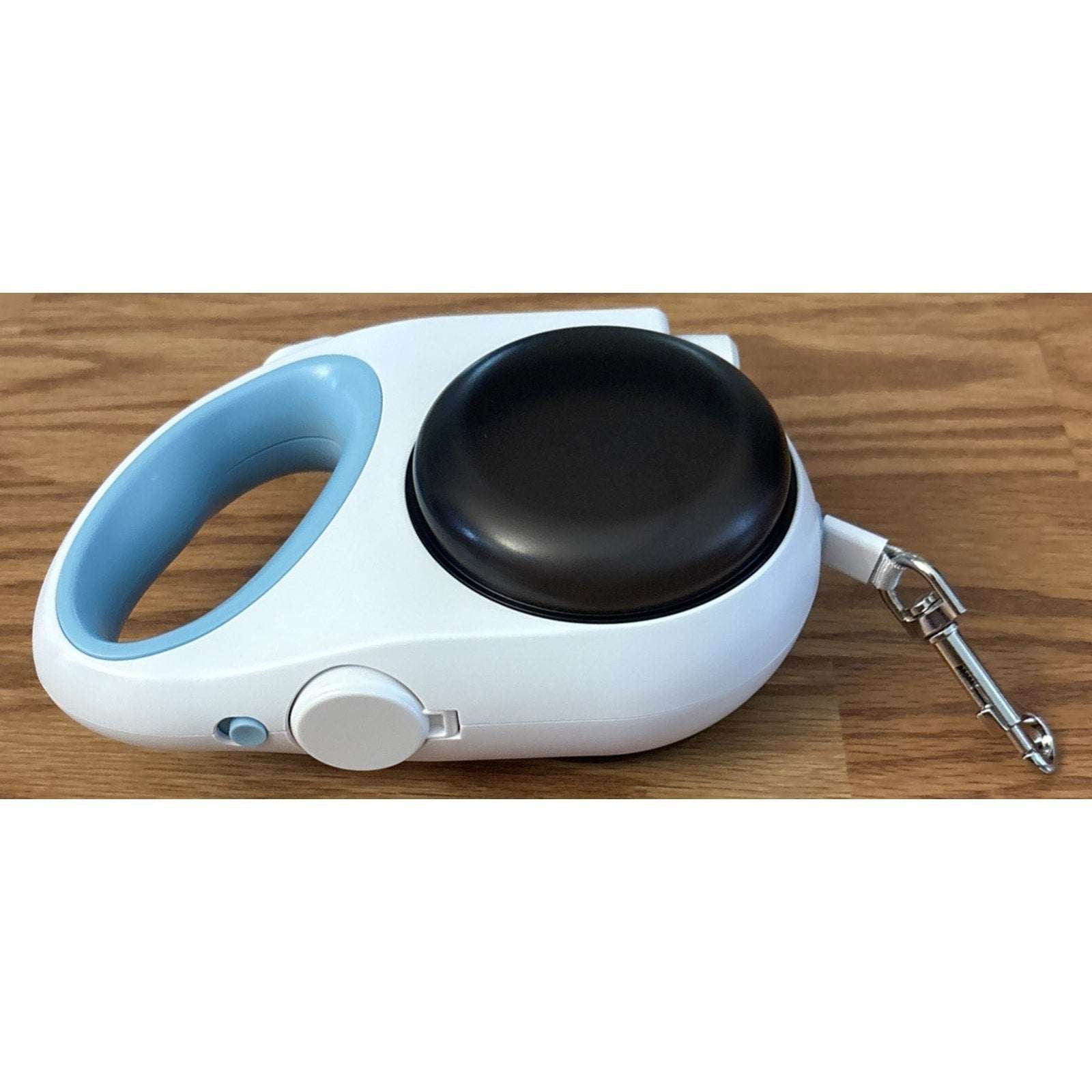 5in1 Retractable Dog Leash w/ Rechargeable LED Light, Poop Bag Holder +2 Bowls