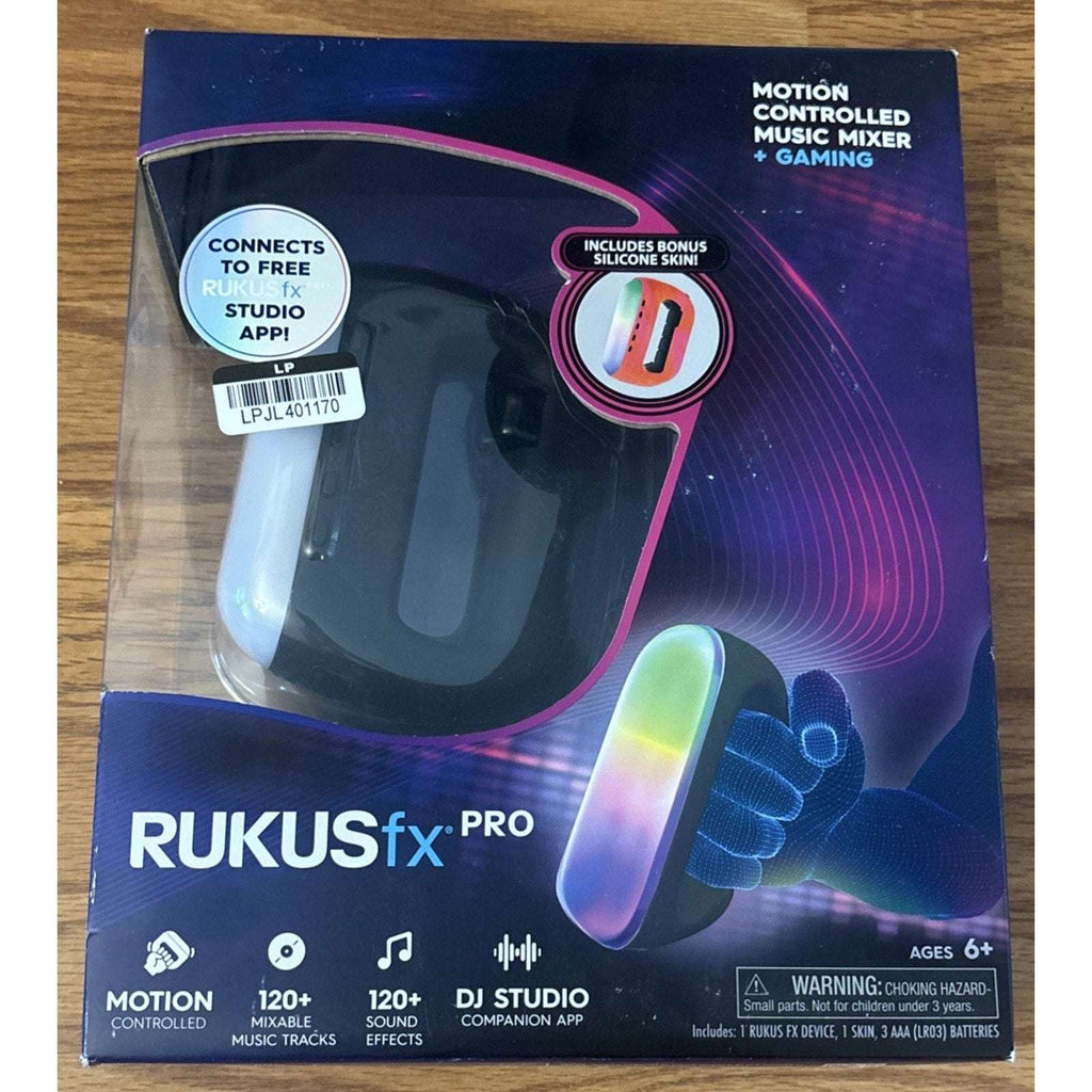 RUKUSfx Pro Motion Controlled Music Mixer + Gaming 120+ Tracks BeatSnap Tech