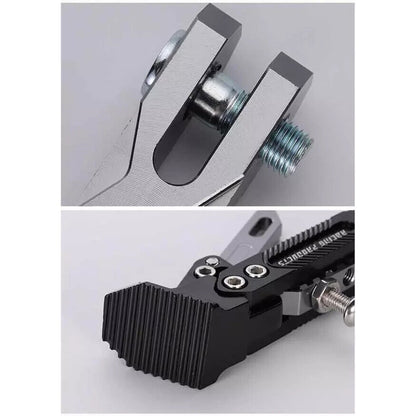 Motorcycle CNC Aluminum Alloy Kickstand Foot Side Support Adjustable READ