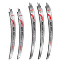 EZARC Japanese Teeth Reciprocating Saw Blade 12" & 15" Set Arc Edge Wood Pruning
