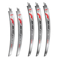 EZARC Japanese Teeth Reciprocating Saw Blade 12" & 15" Set Arc Edge Wood Pruning