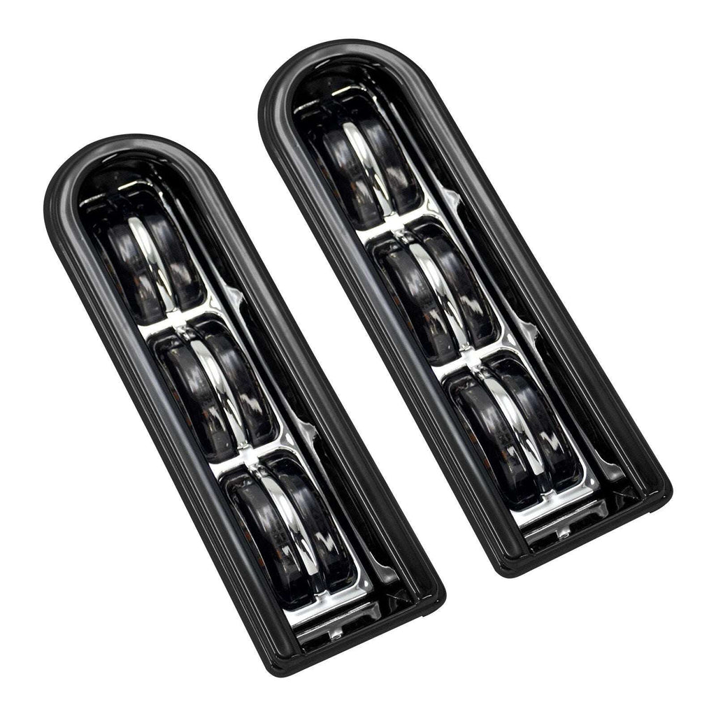 VG MOTO Saddlebag Filler LED Lights w/ Clear Lens for Harley Touring 2014-2022