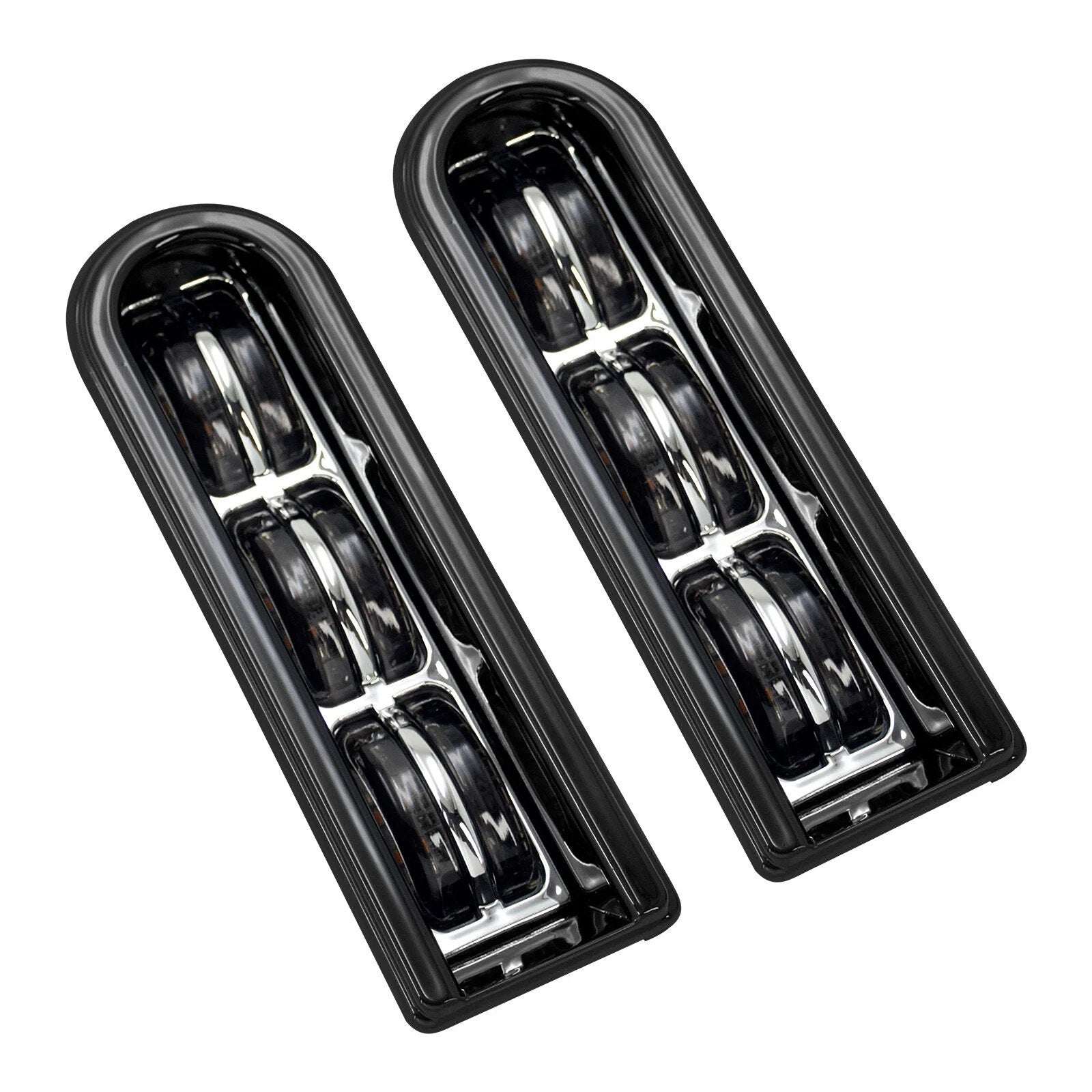 VG MOTO Saddlebag Filler LED Lights w/ Clear Lens for Harley Touring 2014-2022